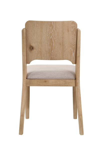 Arden Warm Wood/Beige Dining Set from Crown Mark - Luna Furniture