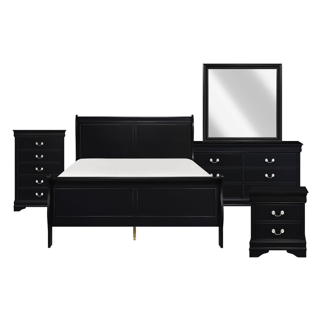 2147BK-1*9 5pc set (QB+NS+DR+MR+CH) - 2147BK-1*9