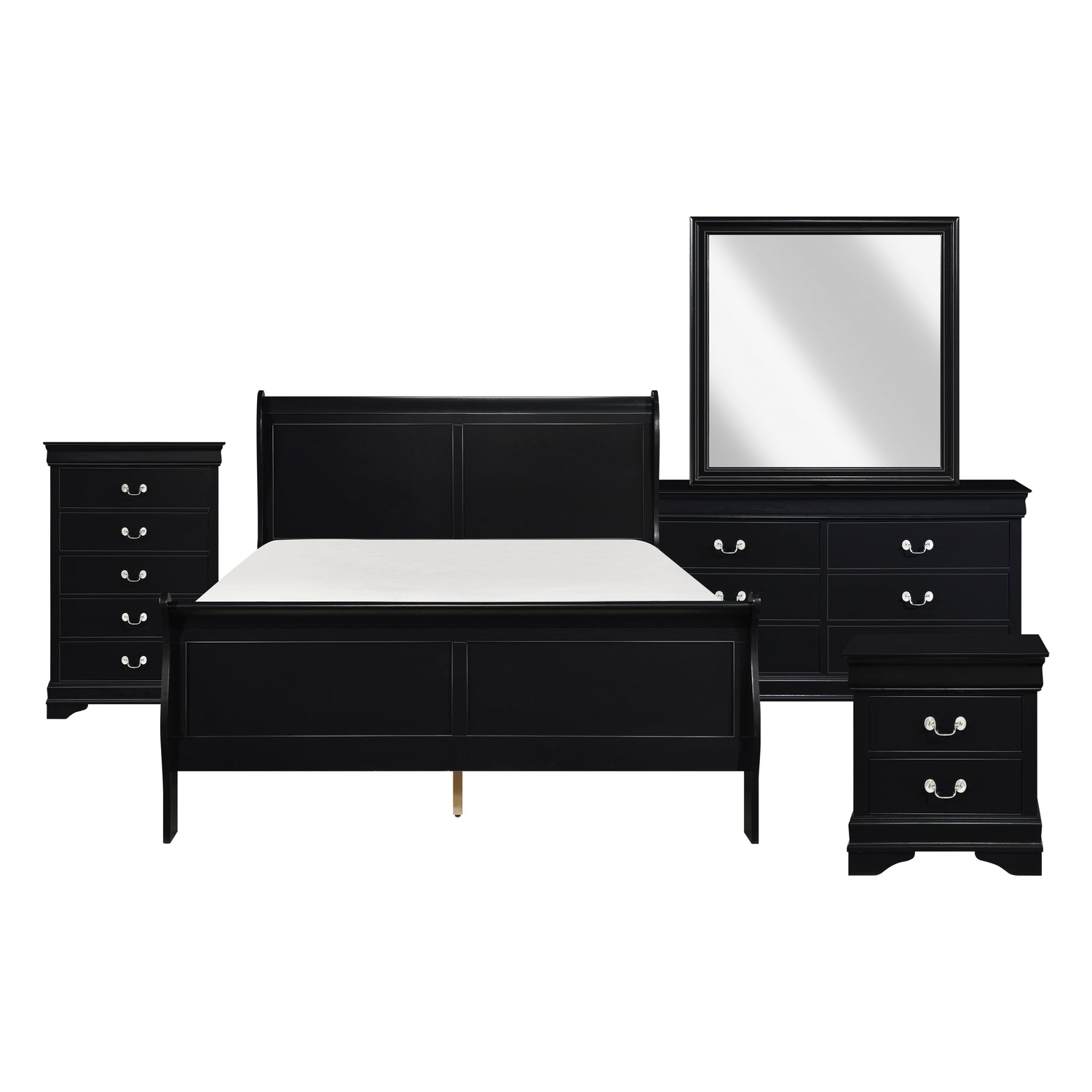 2147BK-1*9 5pc set (QB+NS+DR+MR+CH) - 2147BK-1*9