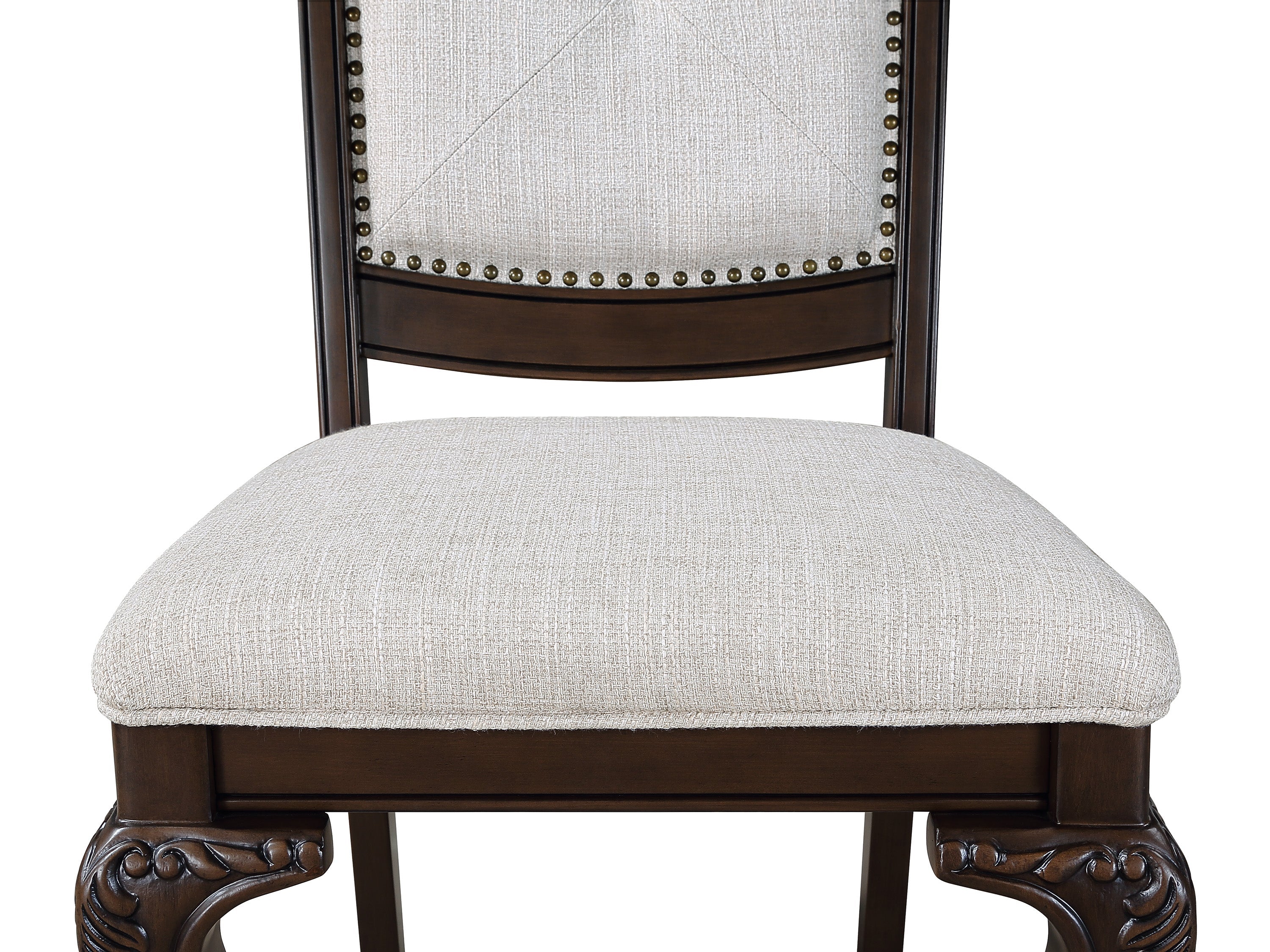 Kiera Coffee Brown Formal Extendable Dining Set from Crown Mark - Luna Furniture