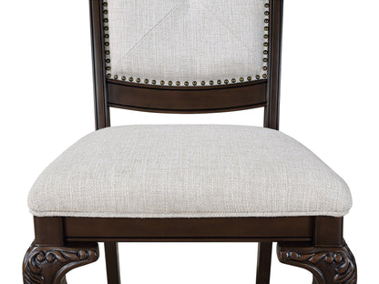 Kiera Coffee Brown Formal Extendable Dining Set from Crown Mark - Luna Furniture