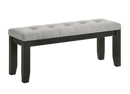 Bardstown Black/Light Gray Extendable Dining Set from Crown Mark - Luna Furniture