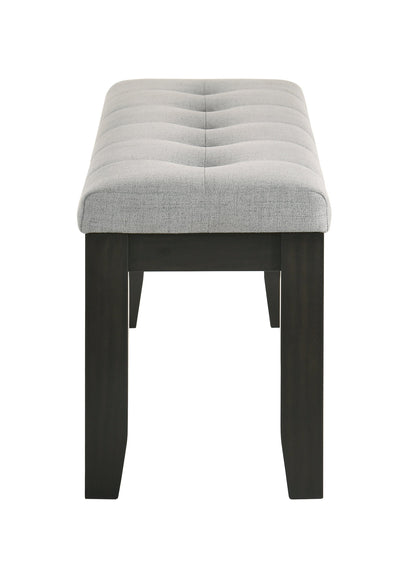 Bardstown Black/Light Gray Extendable Dining Set from Crown Mark - Luna Furniture