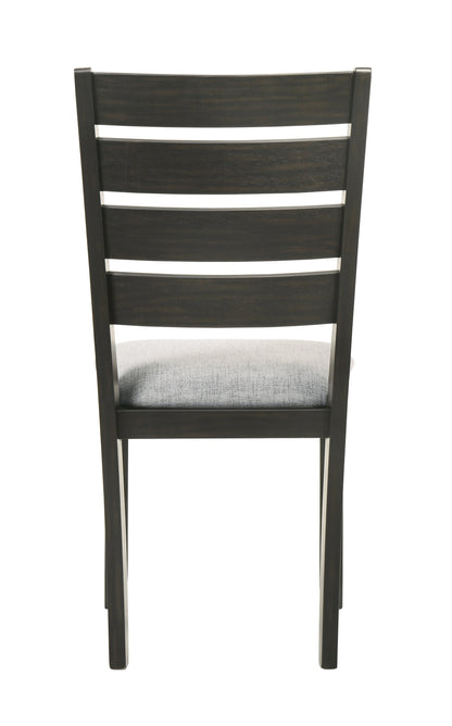 Bardstown Black/Light Gray Extendable Dining Set from Crown Mark - Luna Furniture