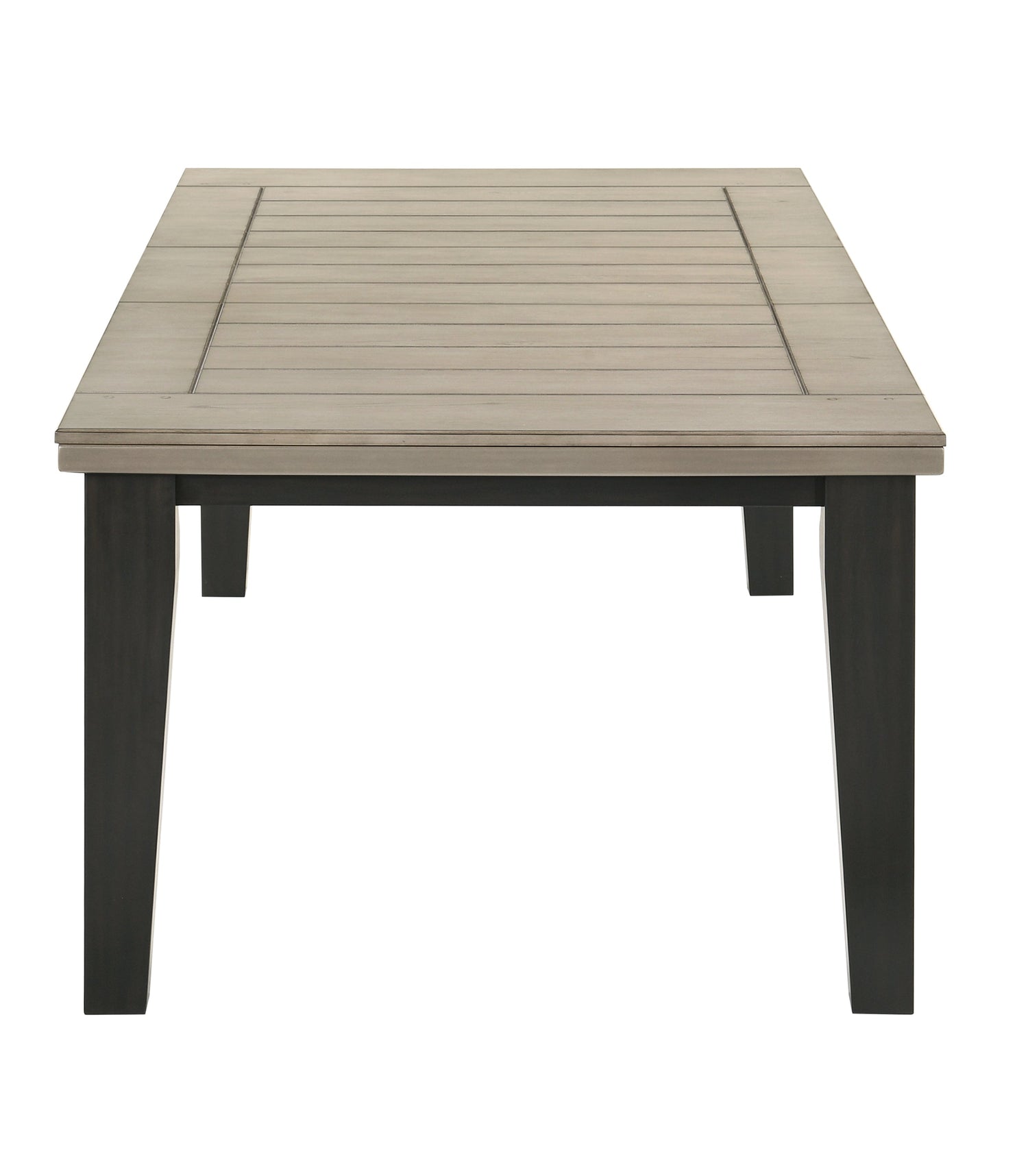 Bardstown Black/Light Gray Extendable Dining Set from Crown Mark - Luna Furniture