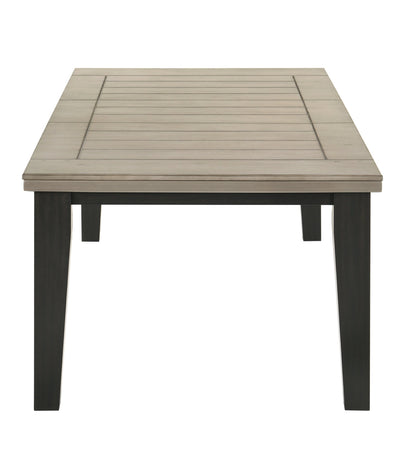 Bardstown Black/Light Gray Extendable Dining Set from Crown Mark - Luna Furniture