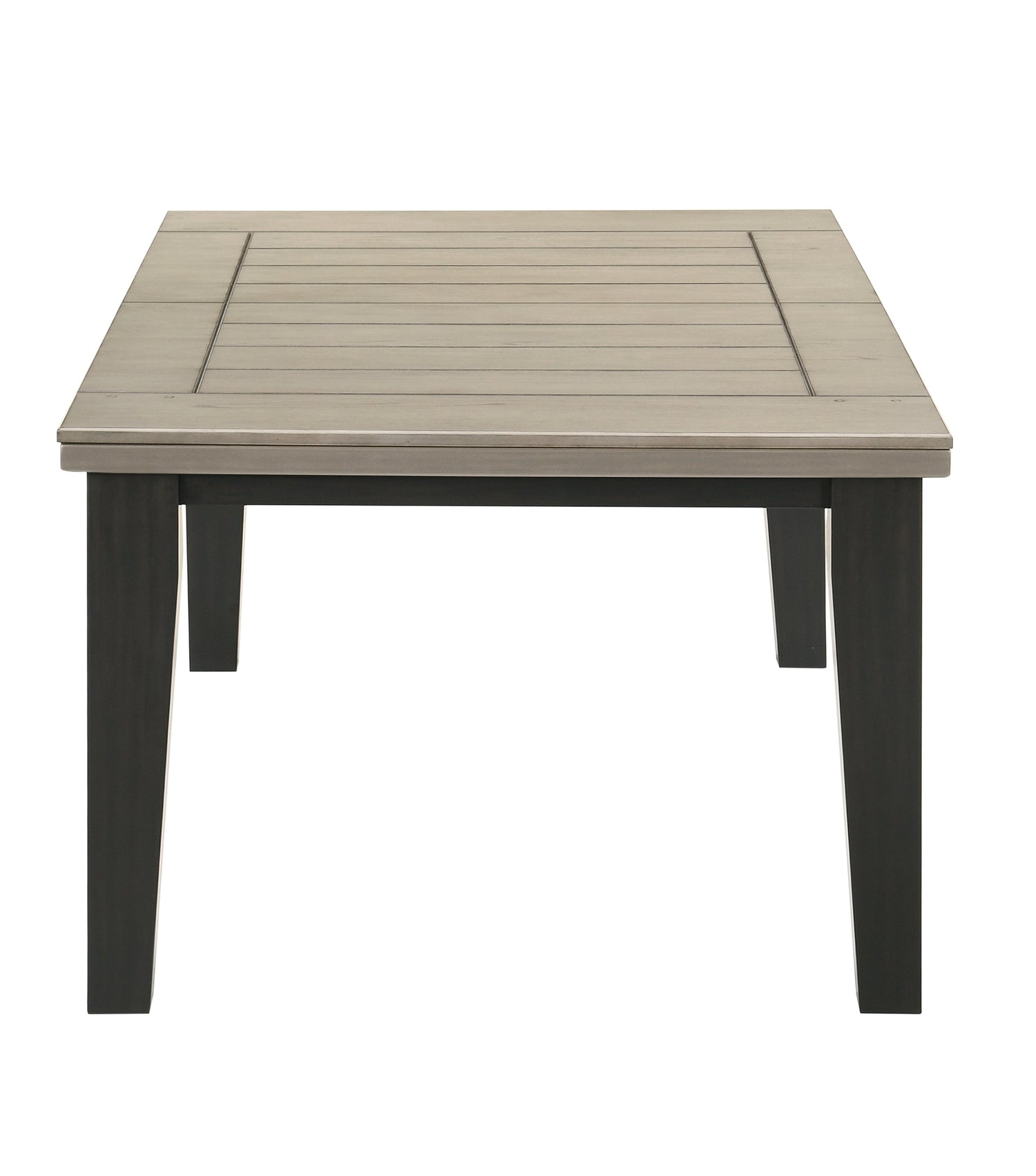 Bardstown Black/Light Gray Extendable Dining Set from Crown Mark - Luna Furniture