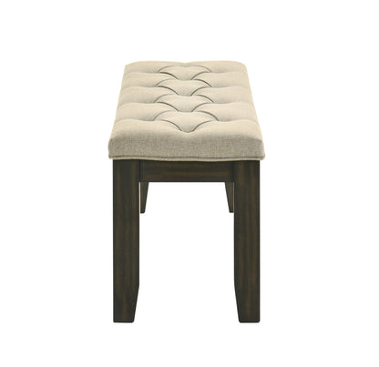 Herbert Espresso/Beige Extendable Dining Set from Crown Mark - Luna Furniture