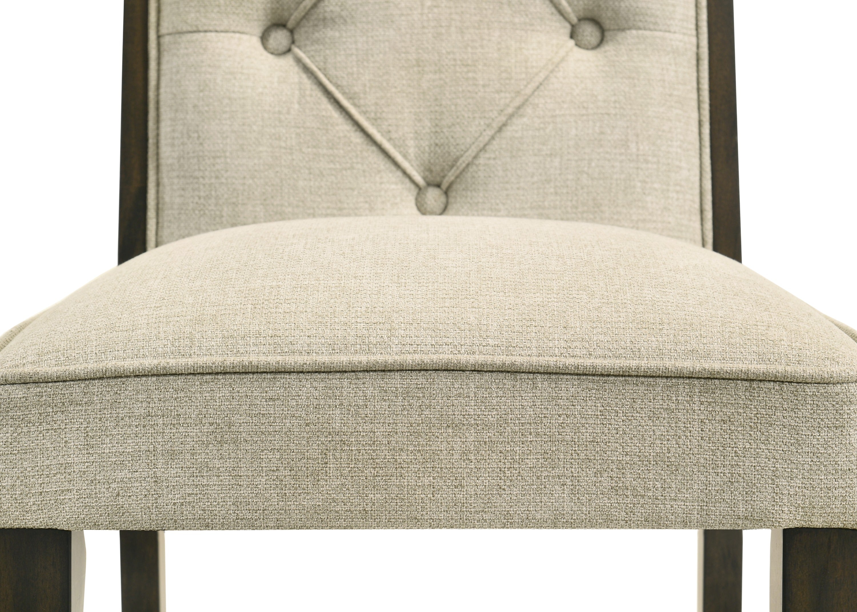 Herbert Espresso/Beige Extendable Dining Set from Crown Mark - Luna Furniture