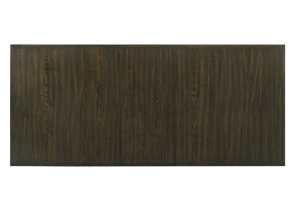 Herbert Espresso Extendable Dining Table from Crown Mark - Luna Furniture