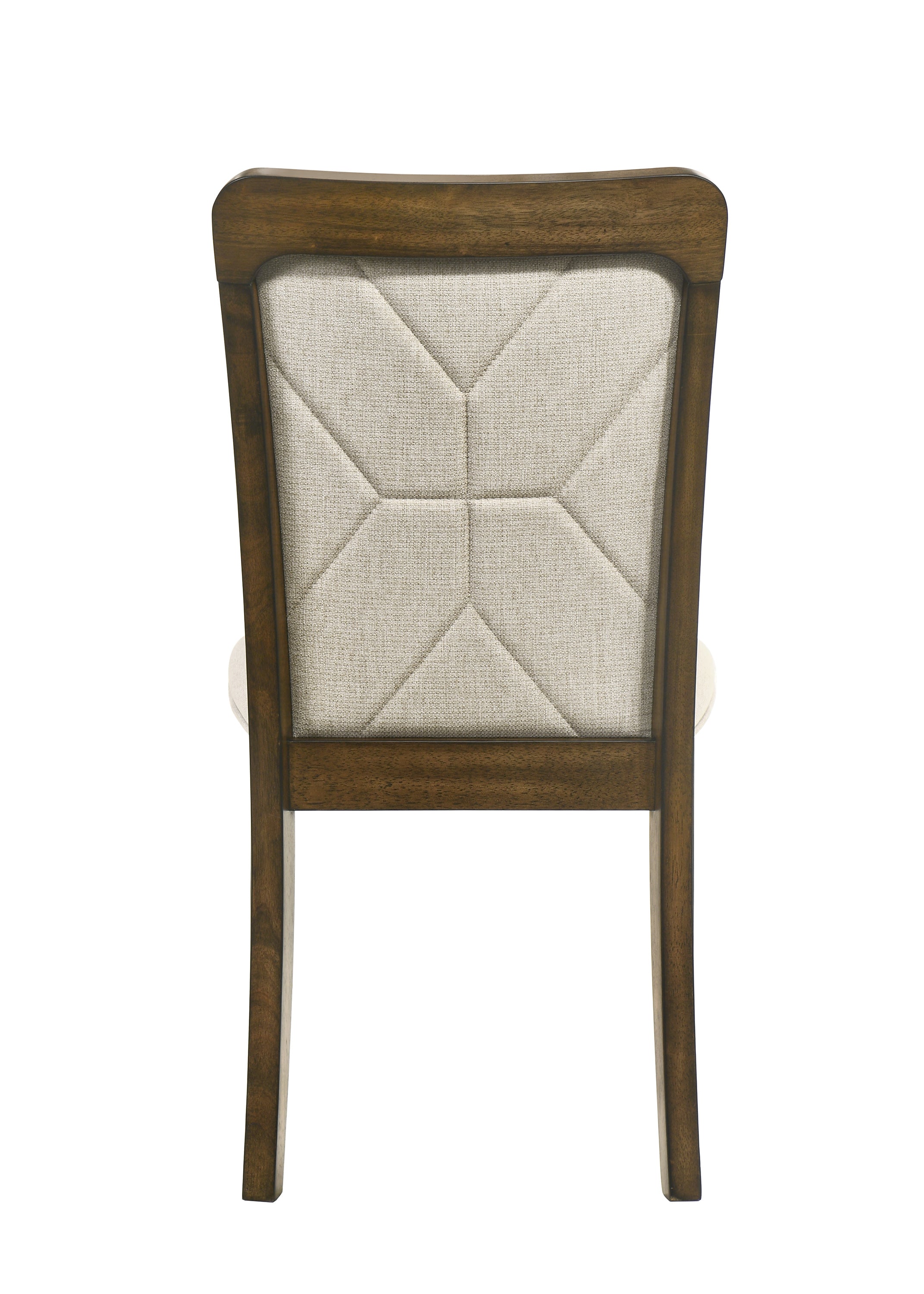 Broadmoor Brown Side Chair, Set of 2 from Crown Mark - Luna Furniture