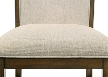 Broadmoor Brown Side Chair, Set of 2 from Crown Mark - Luna Furniture