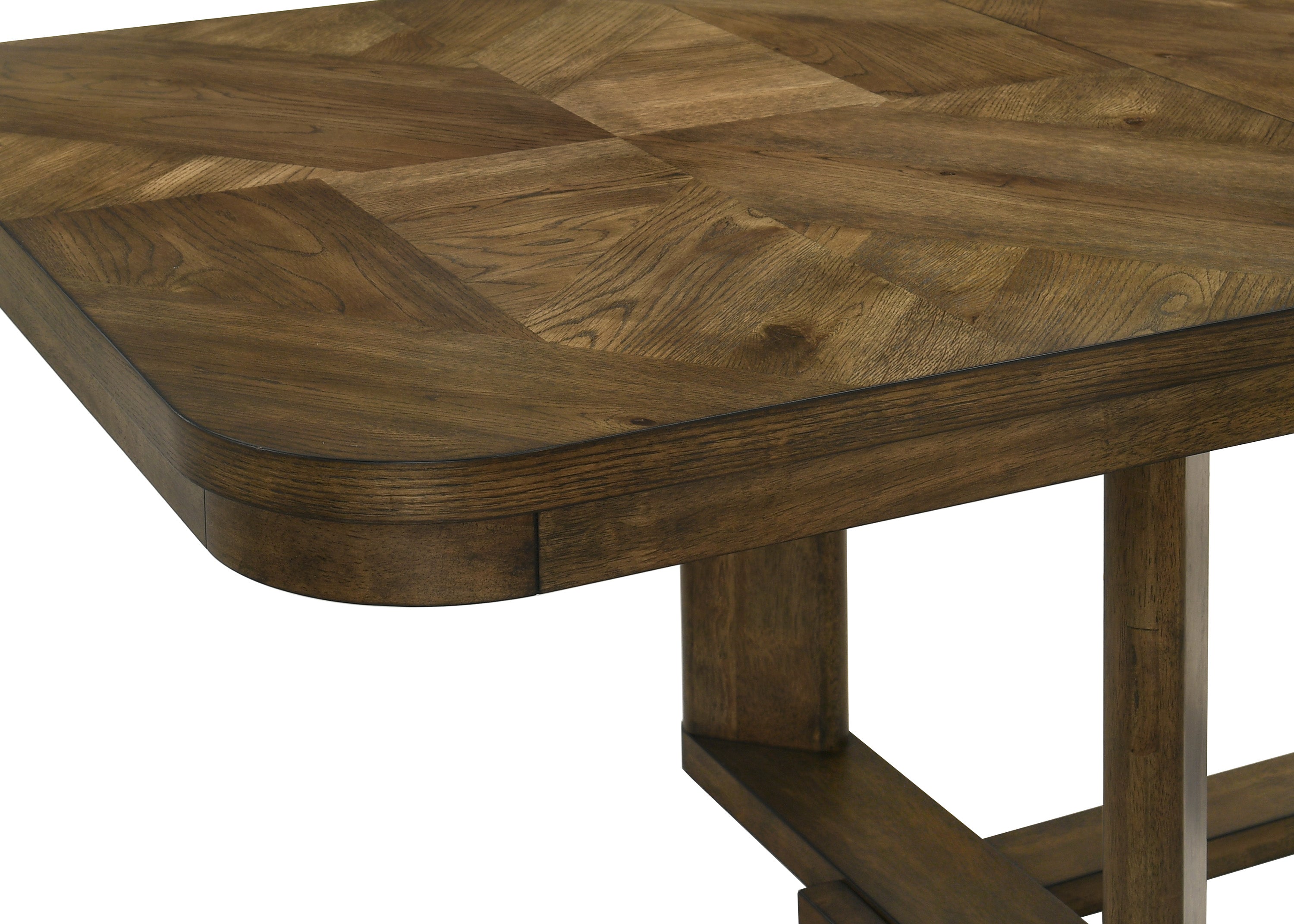 Broadmoor Brown Extendable Dining Set from Crown Mark - Luna Furniture