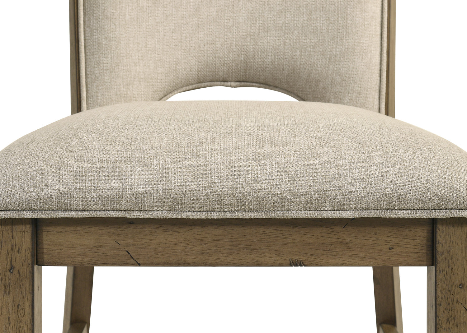 Cockrell Brown/Beige Side Chair, Set of 2 from Crown Mark - Luna Furniture