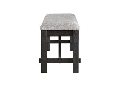 Maribelle Wheat Charcoal Bench from Crown Mark - Luna Furniture