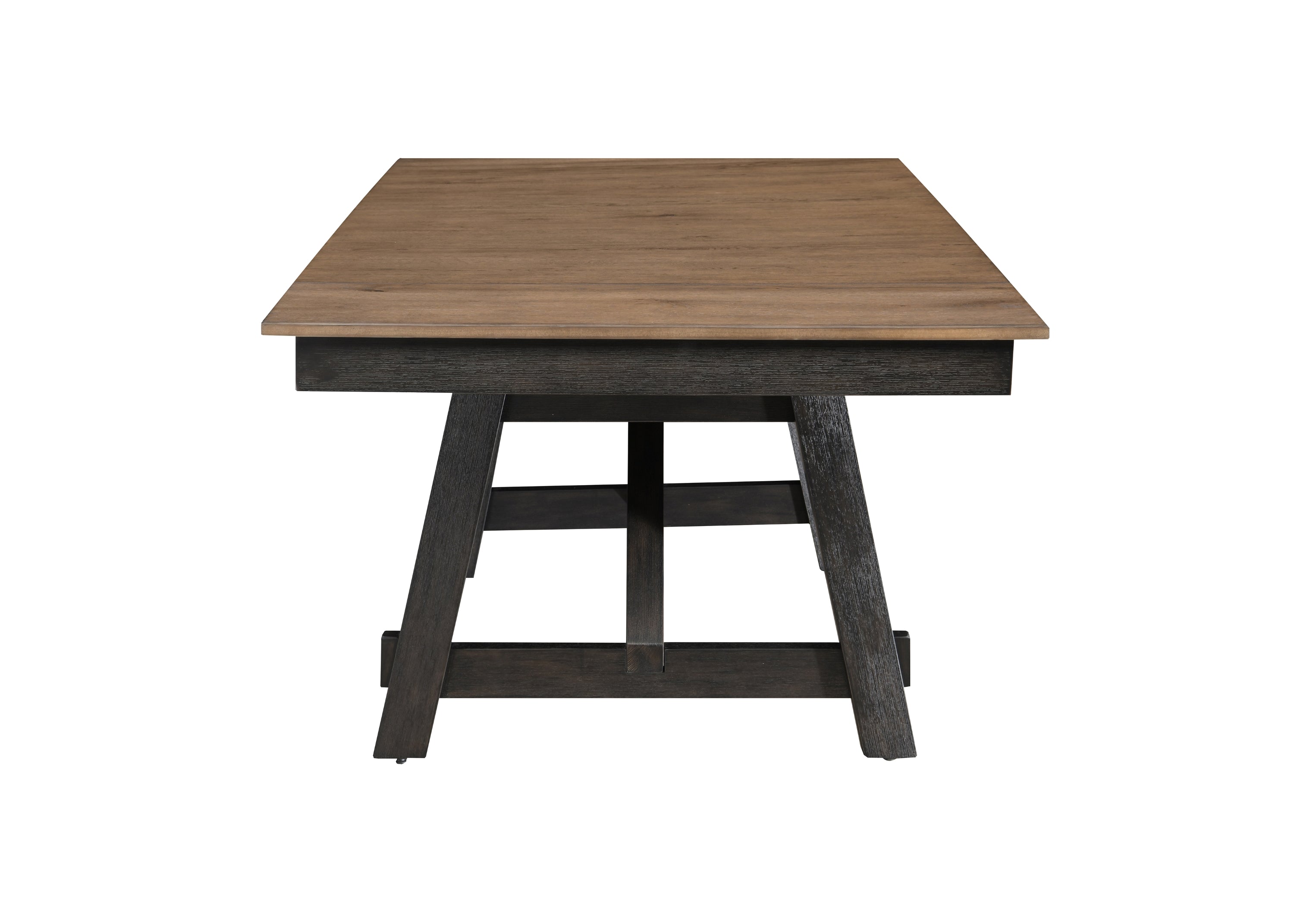 Maribelle Wheat Charcoal Extendable Dining Set from Crown Mark - Luna Furniture