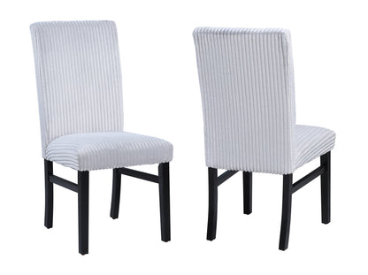 Tracy Light Gray Round Dining Set from Crown Mark - Luna Furniture