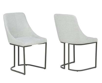 Verano Light Gray Round Dining Set from Crown Mark - Luna Furniture