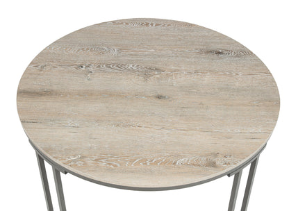 Verano Light Gray Round Dining Set from Crown Mark - Luna Furniture