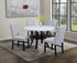 Isla Light Gray Round Dining Set from Crown Mark - Luna Furniture