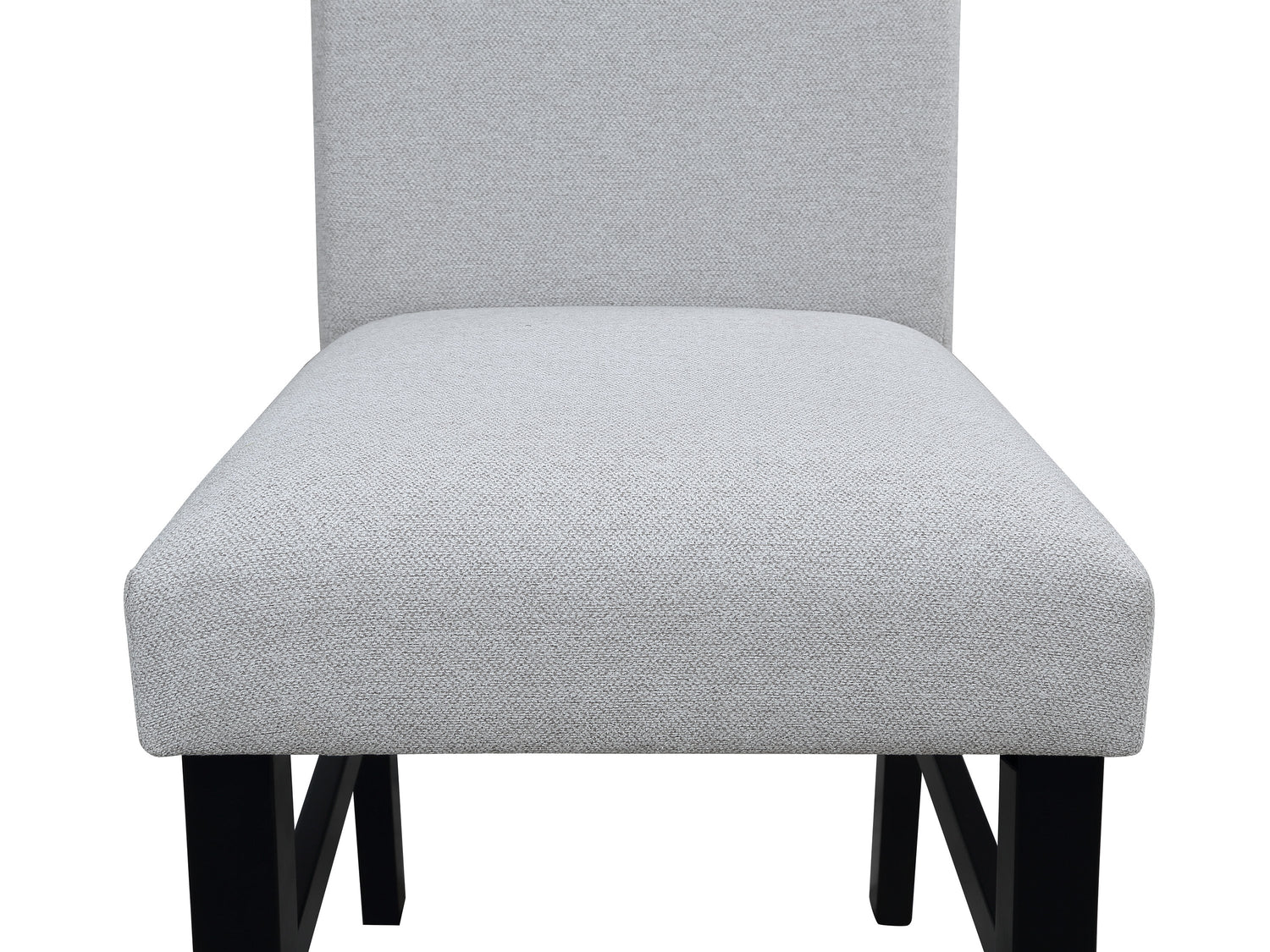 Isla Light Gray Round Dining Set from Crown Mark - Luna Furniture