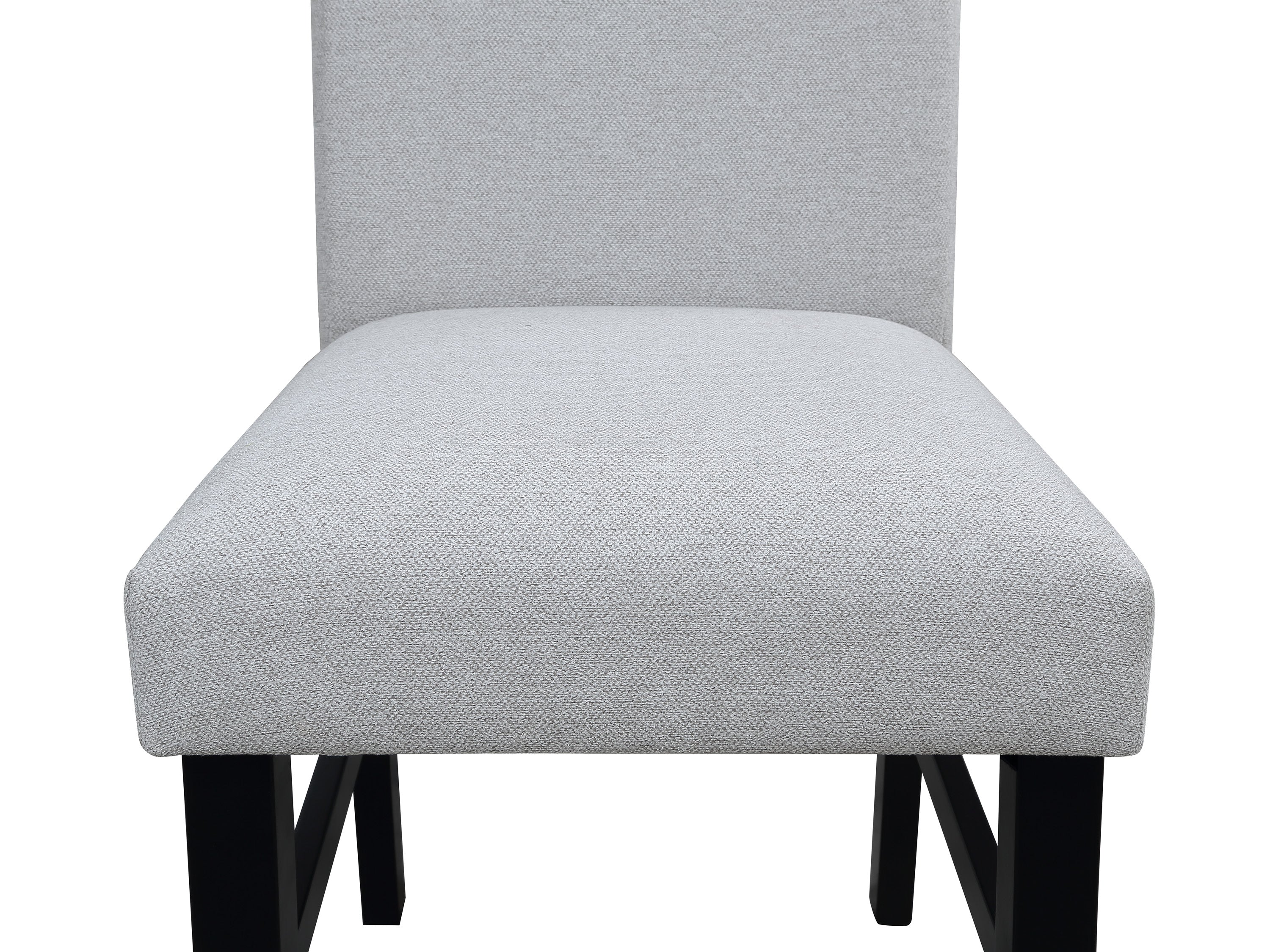 Isla Light Gray Round Dining Set from Crown Mark - Luna Furniture