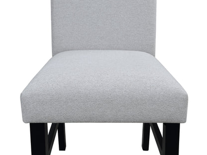 Isla Light Gray Round Dining Set from Crown Mark - Luna Furniture