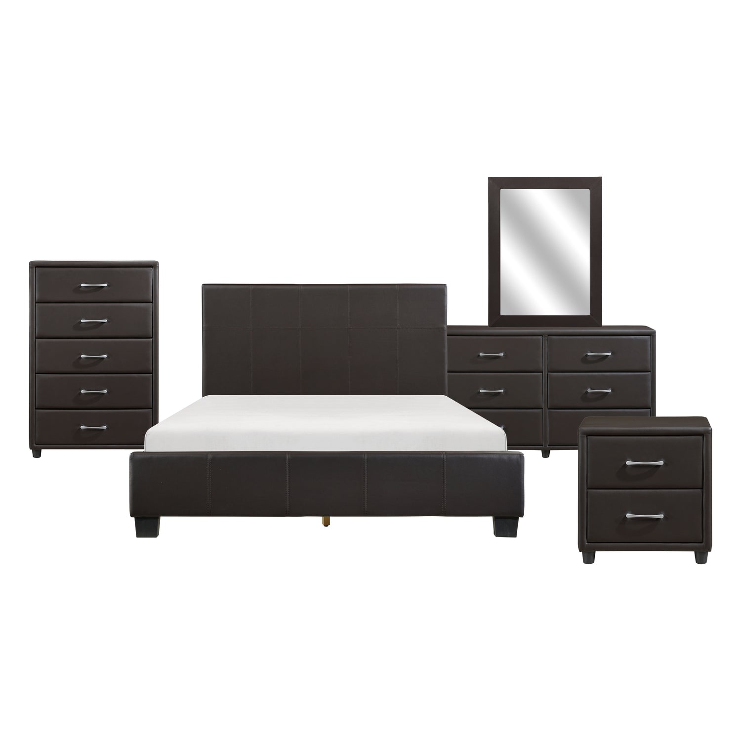 2220DBR-1*9 5PC SET: 1QB,1NS,1DR,1MR,1CH - 2220DBR-1*9