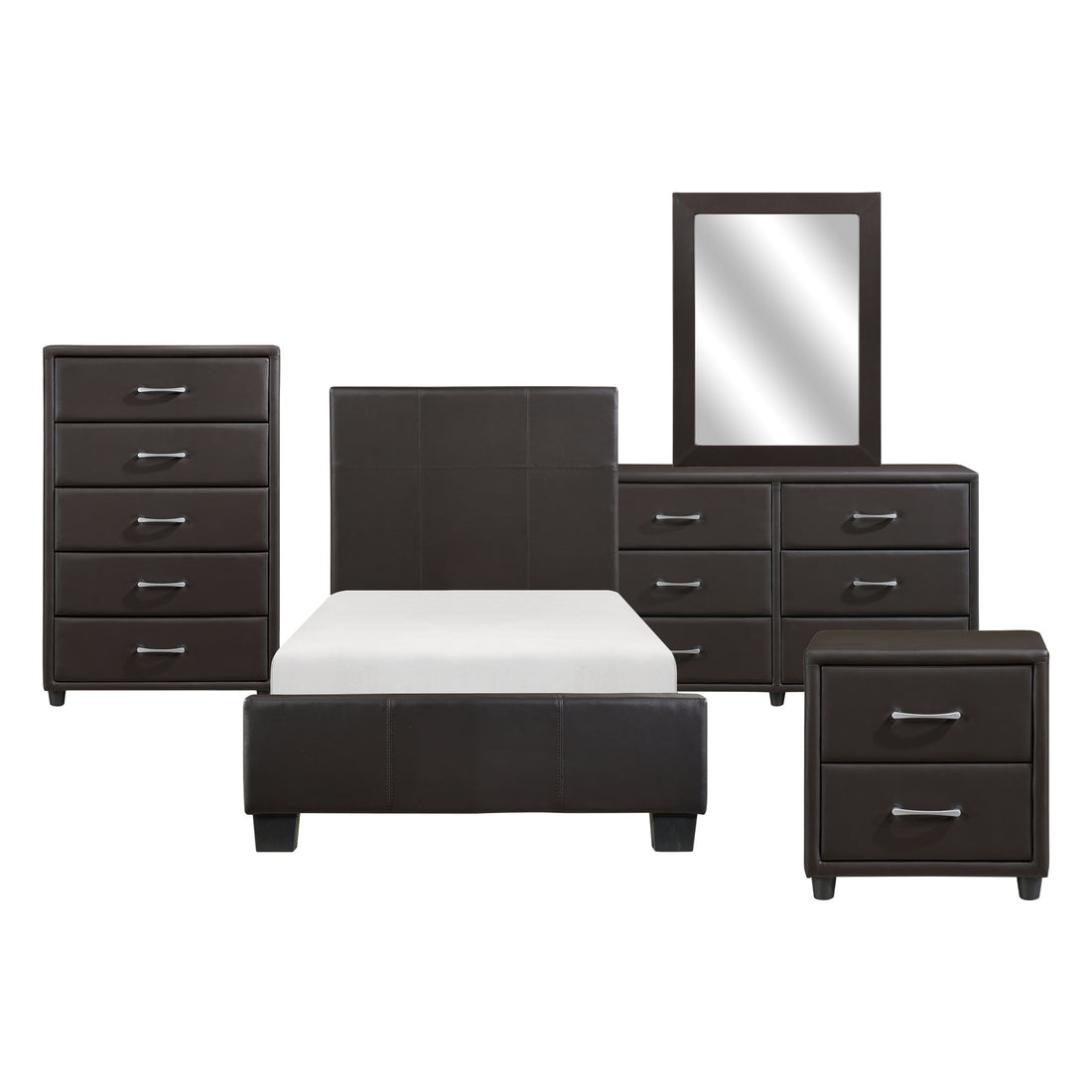 2220TDBR-1*9 5pc Set (TB+NS+DR+MR+CH) - 2220TDBR-1*9