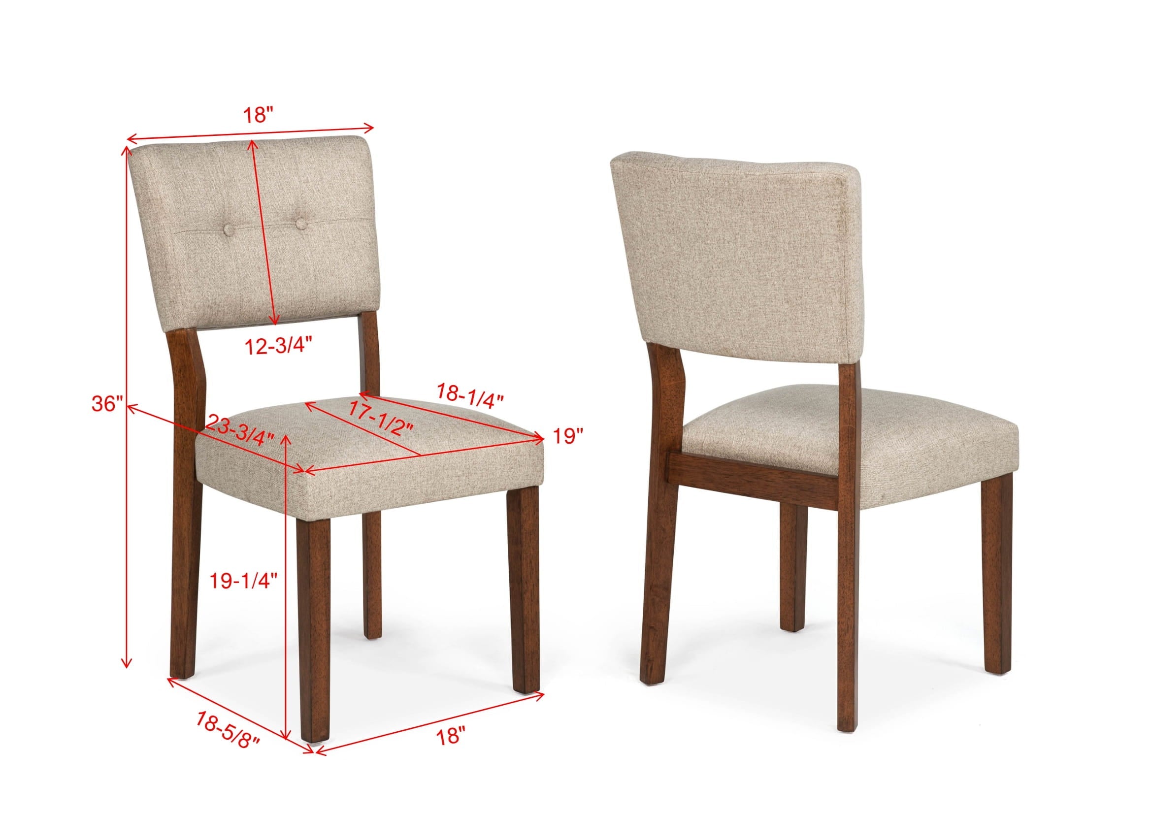 Gregory Beige/Brown Dining Set from Crown Mark - Luna Furniture