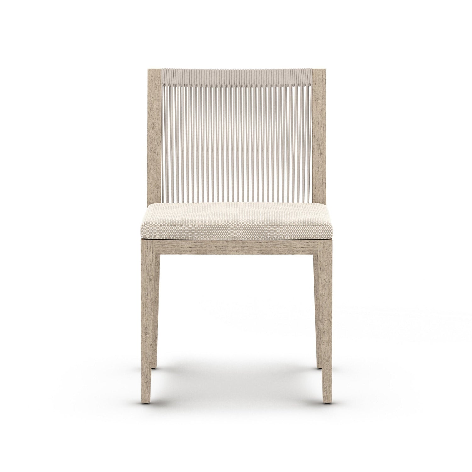 Sherwood Outdoor Dining Chair, Washed Brown in Faye Sand