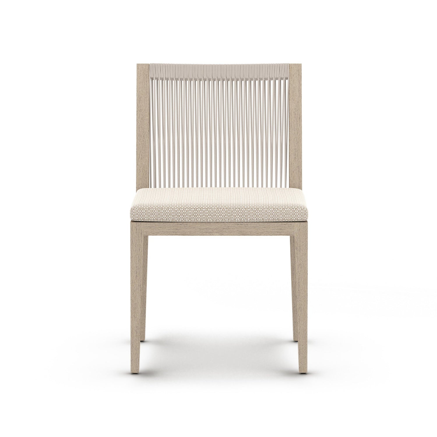 Sherwood Outdoor Dining Chair, Washed Brown in Faye Sand