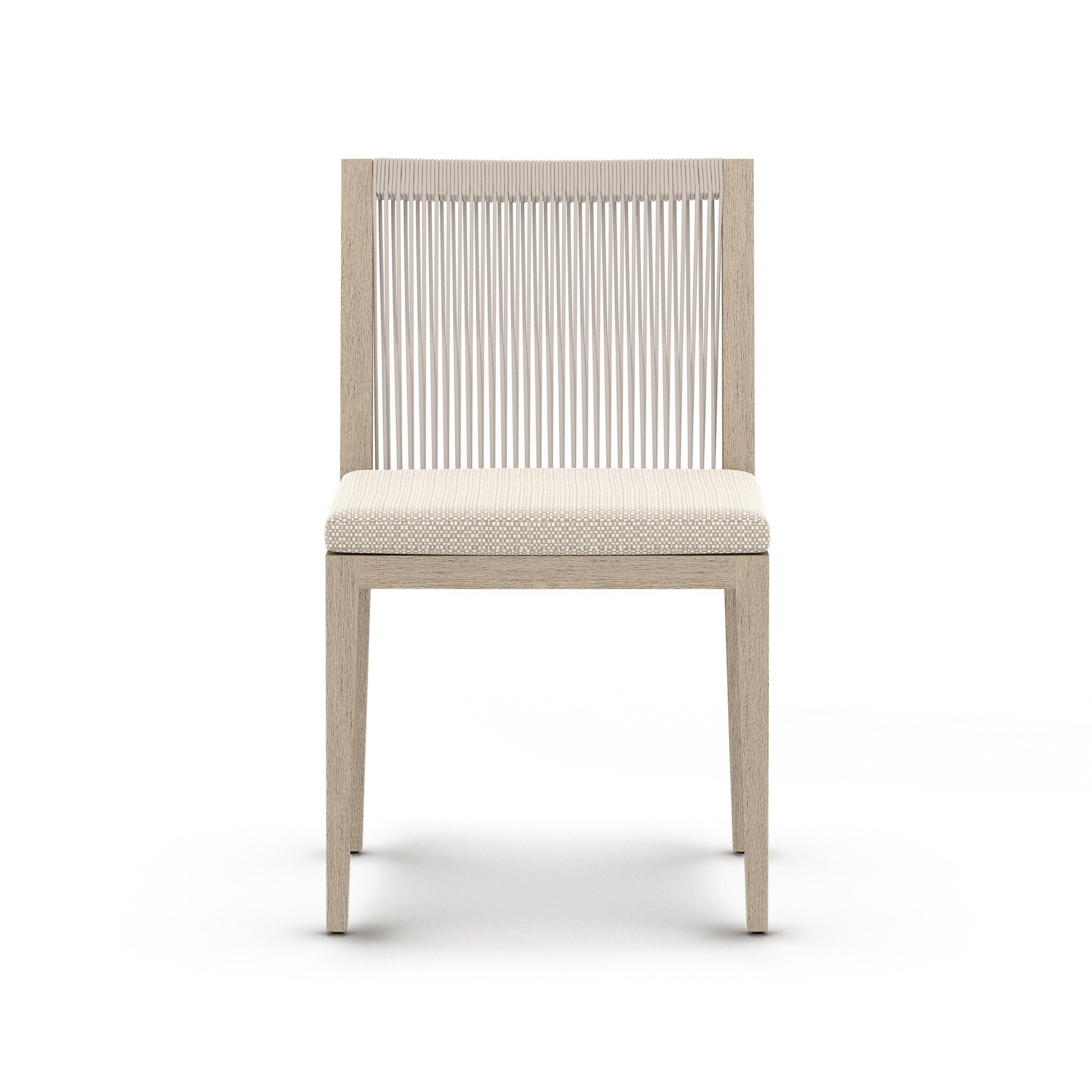 Sherwood Outdoor Dining Chair, Washed Brown in Faye Sand