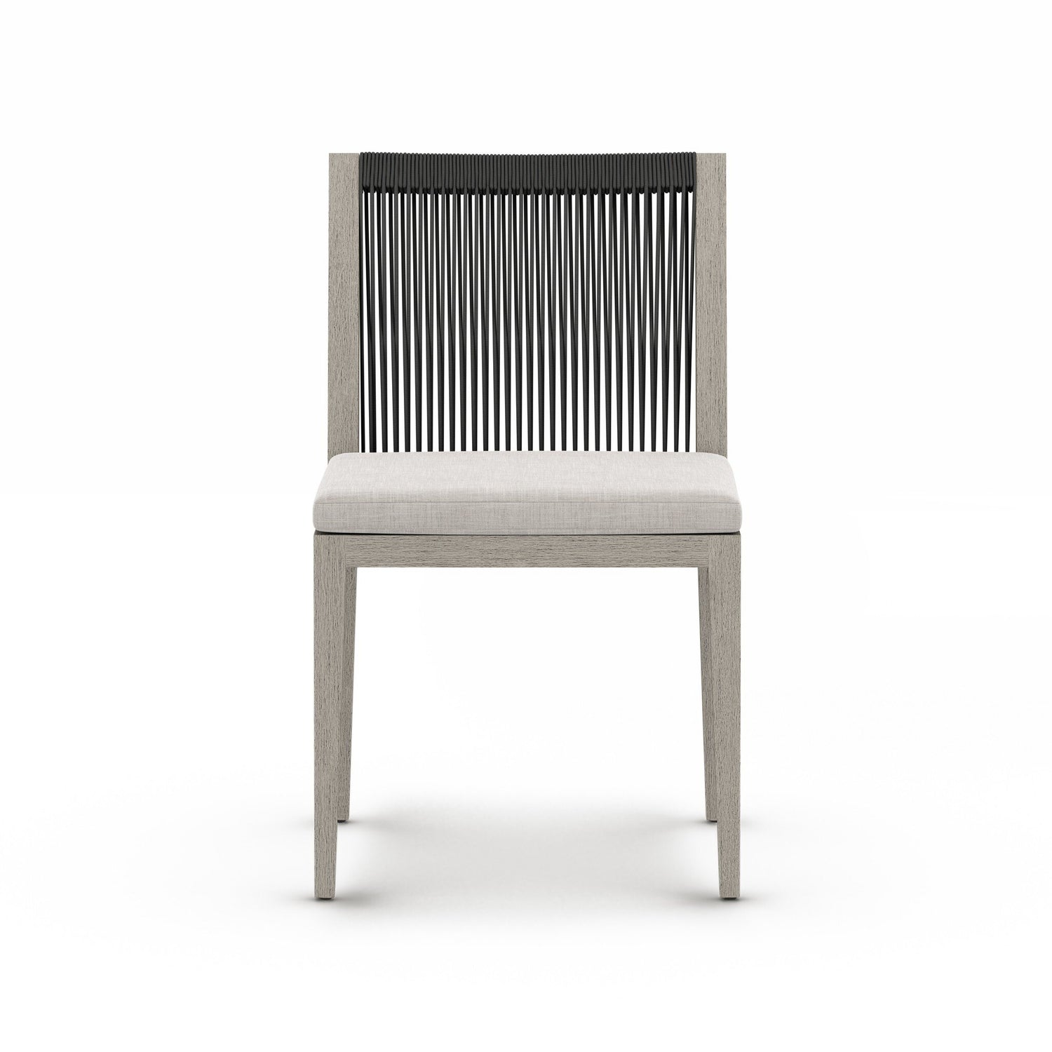 Sherwood Outdoor Dining Chair, Weathered Grey in Venao Grey