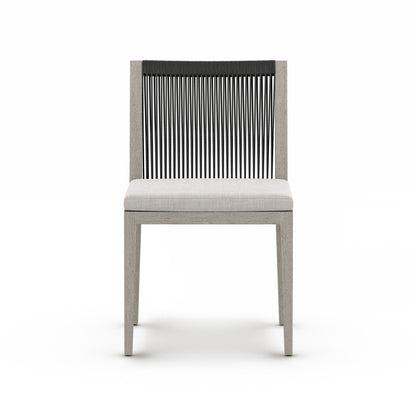Sherwood Outdoor Dining Chair, Weathered Grey in Venao Grey