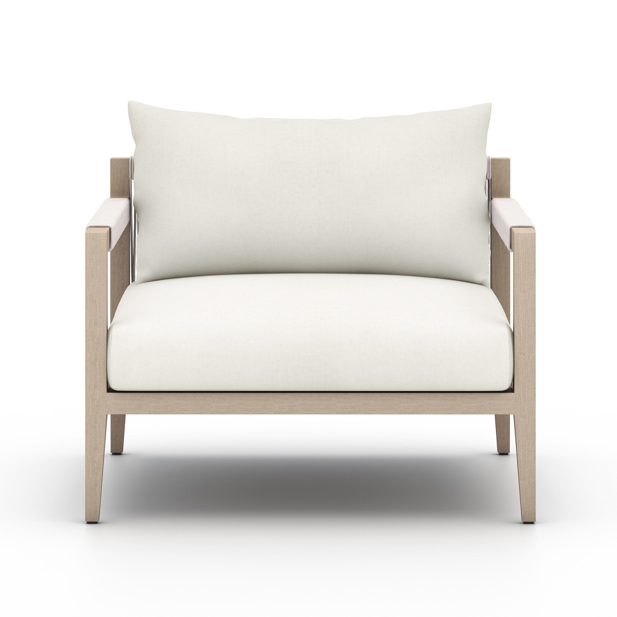 Sherwood Outdoor Chair, Washed Brown in Venao Ivory