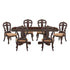 2243-114*7 7pc set (TABLE + 2 ARM + 4 SIDE CHAIRS) - 2243-114*7