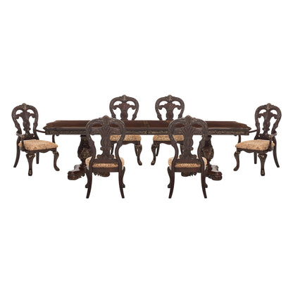 2243-114*7 7pc set (TABLE + 2 ARM + 4 SIDE CHAIRS) - 2243-114*7