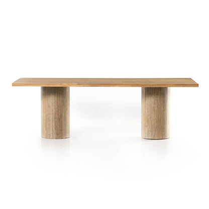 Malia Dining Table in Natural Oak