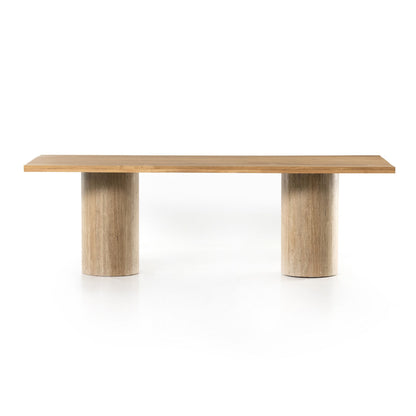 Malia Dining Table in Natural Oak
