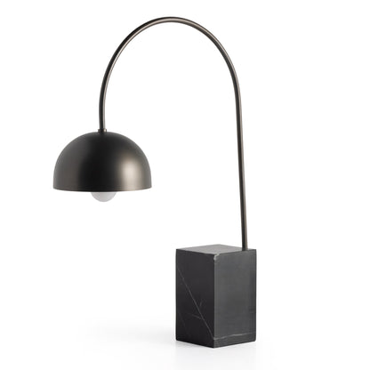 Jenkin Task Lamp in Black Marble