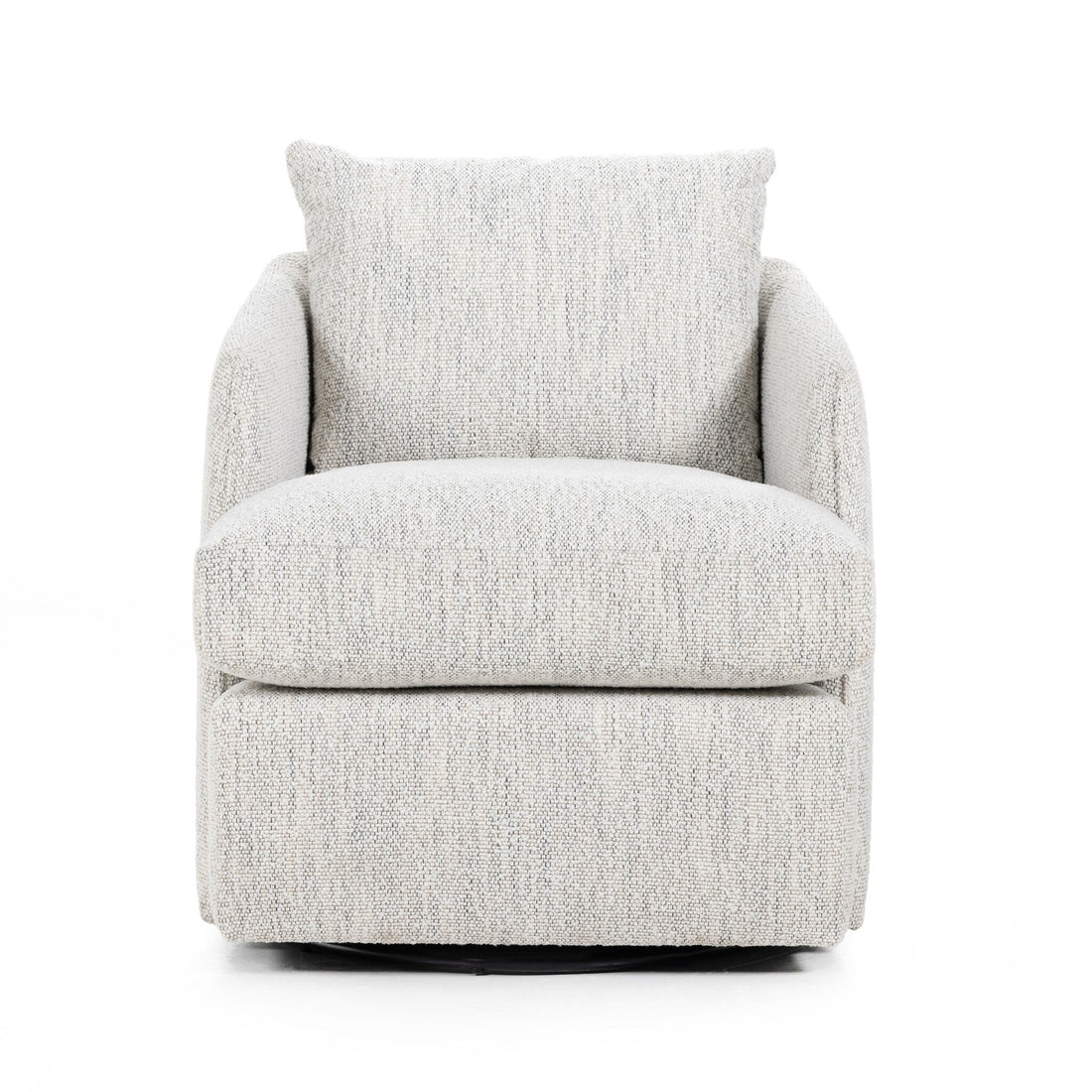 Whittaker Swivel Chair in Merino Cotton