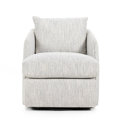 Whittaker Swivel Chair in Merino Cotton