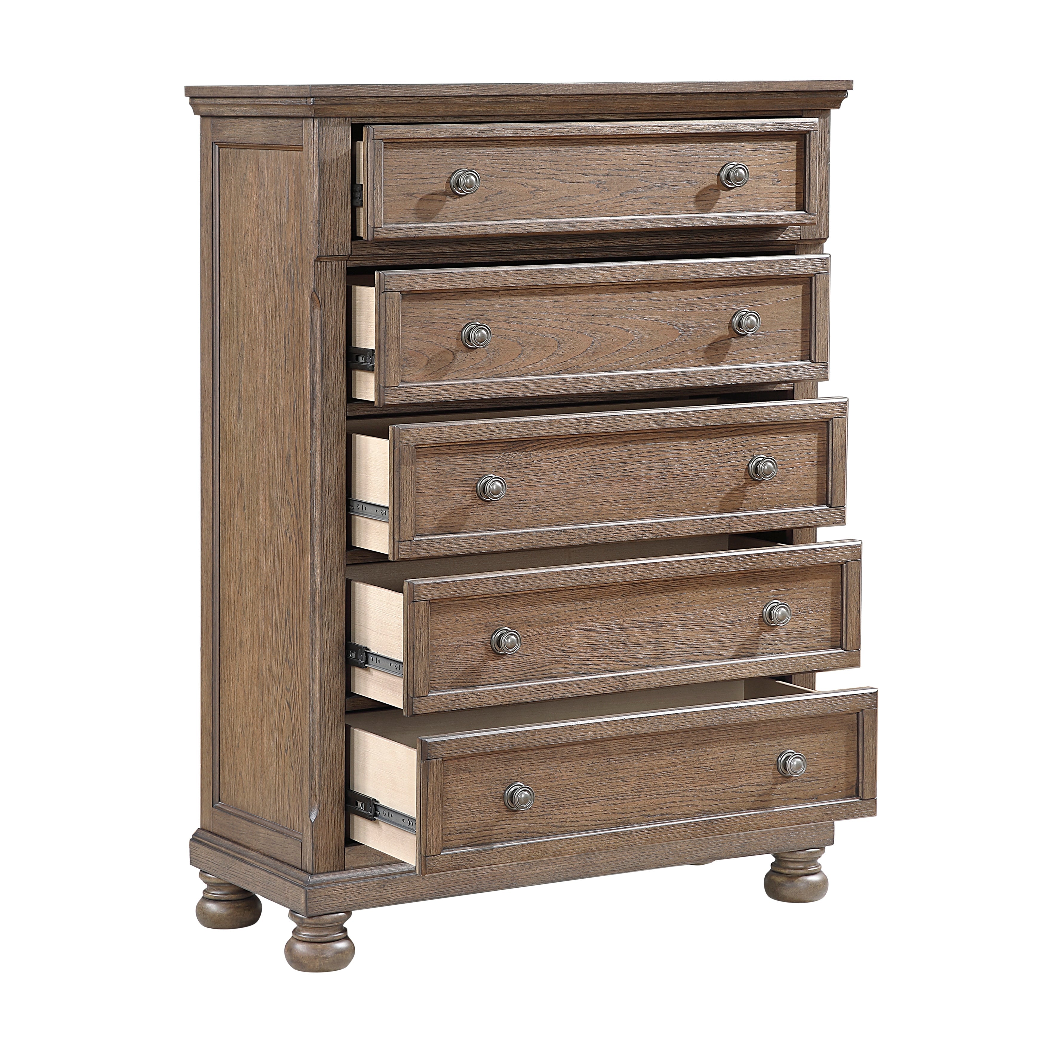 Bethel Antique Brown Storage Platform Bedroom Set from Homelegance - Luna Furniture