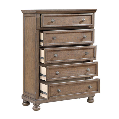 Bethel Antique Brown Storage Platform Bedroom Set from Homelegance - Luna Furniture