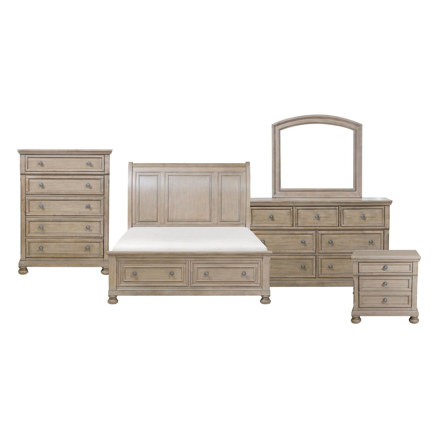 2259GY-1*9 5PC SET: 1QB,1NS,1DR,1MR,1CH - 2259GY-1*9