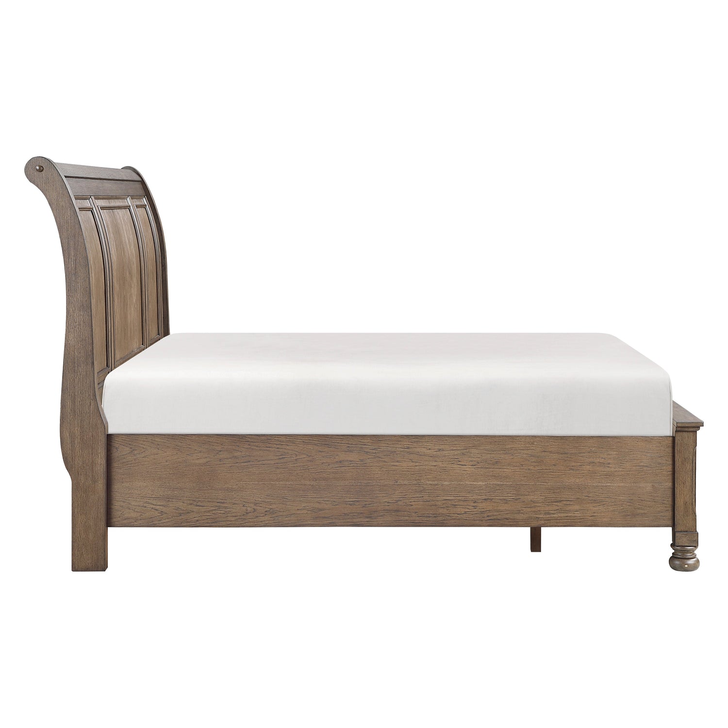Bethel Antique Brown Eastern King Storage Platform Bed from Homelegance - Luna Furniture
