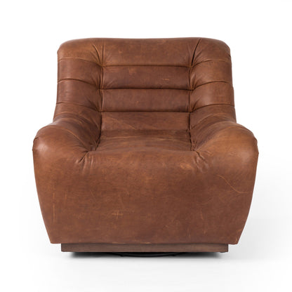 Binx Swivel Chair in Heirloom Sienna