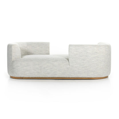 Deandra Tete A Tete Chaise in Merino Cotton