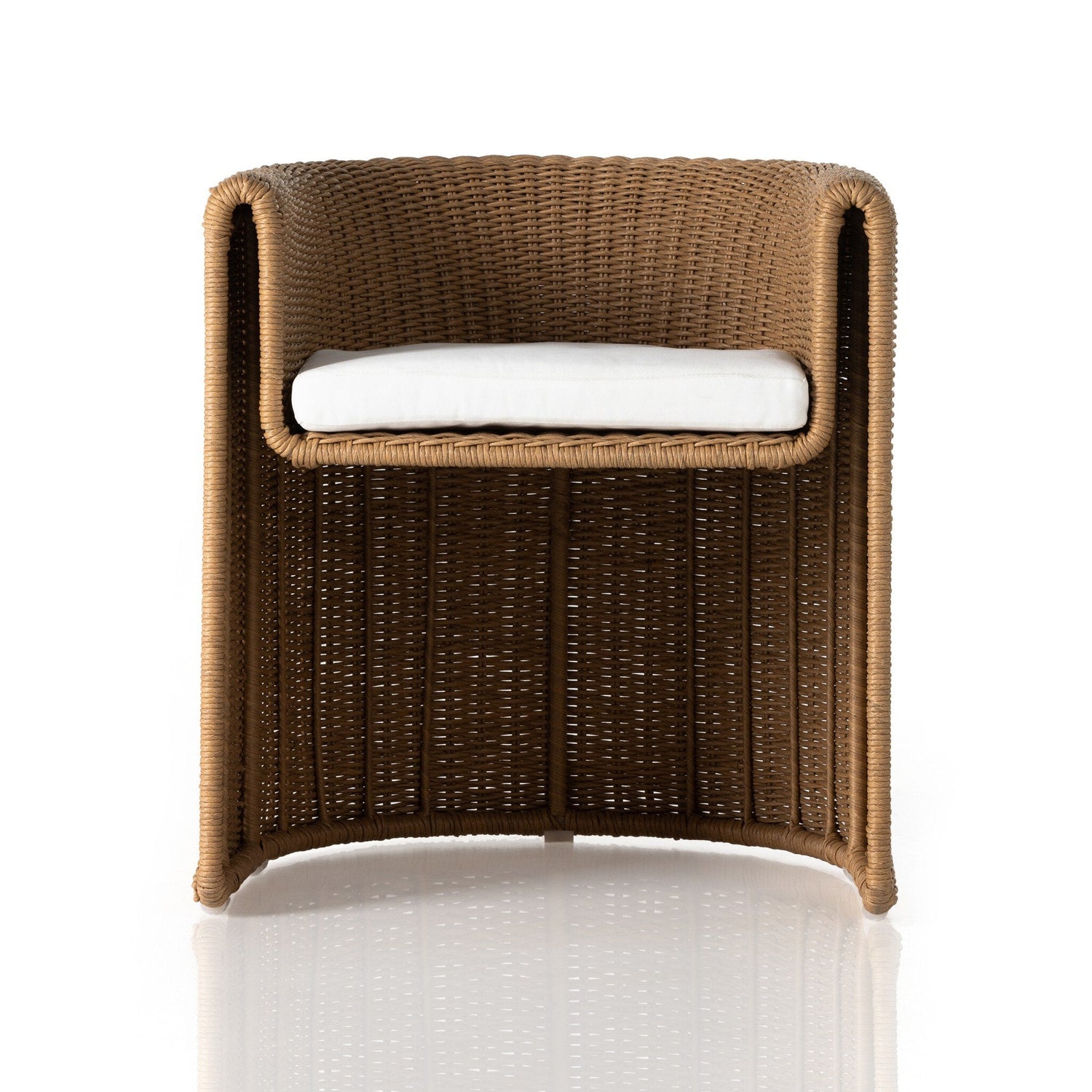 Tucson Outdoor Dining Chair in Stinson White